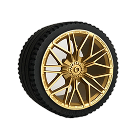 Wheel 62.3mm D. x 42mm - TimeBricks